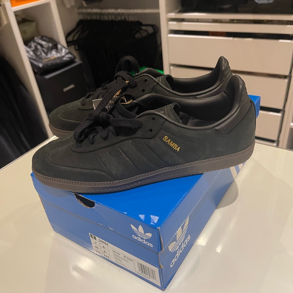 ADIDAS ORIGINALS Samba black on black